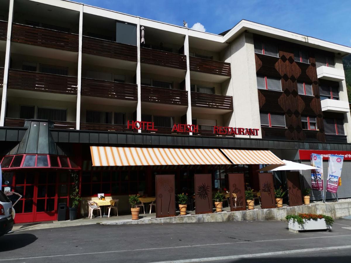 Hotel Restaurant Aletsch Mörel Eksteriør bilde